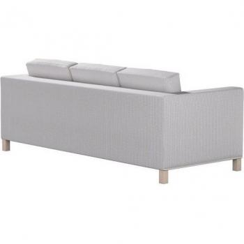 Dekoria Sofahusse für nicht ausklappbares Karlanda 3-Sitzer Sofa, Living II