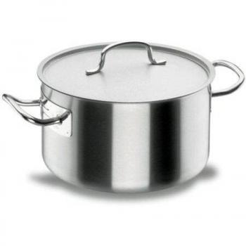 Casseruola alta con coperchio Ã60cm Chef-Inox