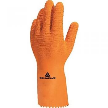 Gants Delta Plus support coton latex 9/10