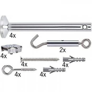 Paulmann 17834 Niedervolt-Seilsystem-Komponente Spann-Montageset Chrom