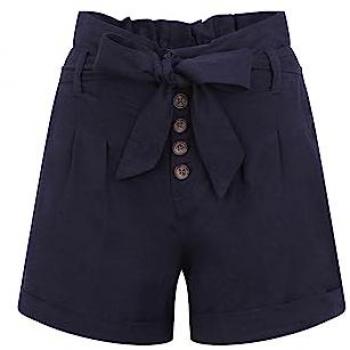 LASCANA Sommer Shorts mit Knopfleiste Gr. 38