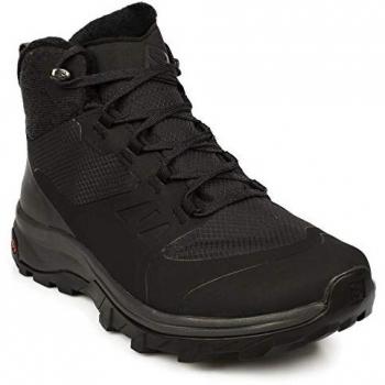 Botas Salomón OutSnap WP Negra/Gris Oscuro, Talla 36, Para Mujeres