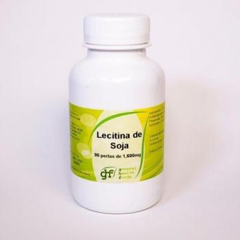 GHF Lecitina de soja 1600mg 90 perlas GHF
