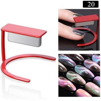 Katzenmagnet 9D mit Multi‑Funktionsplatte – UV‑Gel Linie Streifen