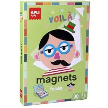 Juego magnético para formar caras 14561 APLI KIDS