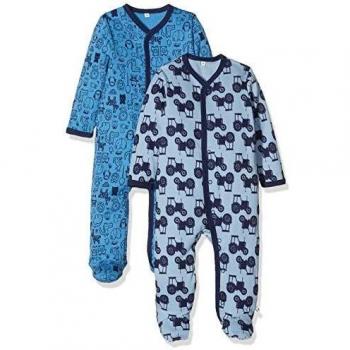 Pigiama con gambe blu Pippi 2-pack