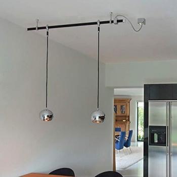 SLV Easytec II Luce a Sospensione Gu10 Occhio Cromato