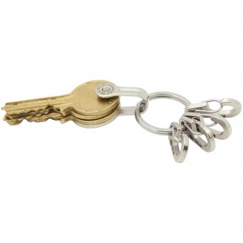 Silberner True Utility 10245000 Schlüsselringsatz