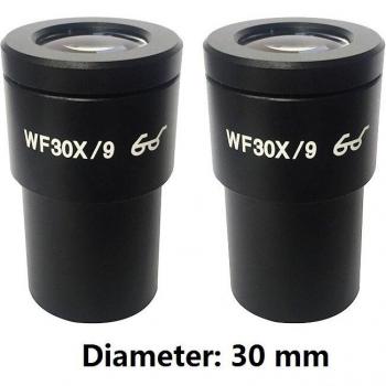 Wide Angle High Eye-point Eyepiece for Stereo Microscope 30.5 mm WF25X
