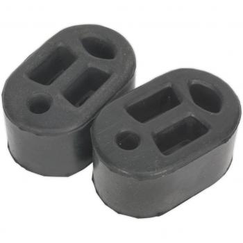 Soportes de goma para escape Sealey 70x45 mm