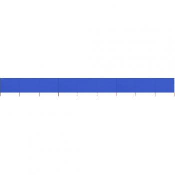Toldo de Ventilación TORANA 9 Paneles, Azul Celeste, 1200x120 cm