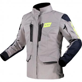 Chaqueta de Moto LS2 Metropolis EVO para Mujer, Color Amarillo Titanio