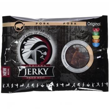 Indiana Jerky Schwein Original, 2er Pack (2 x 100 g)