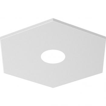 River Hex Lumicom Lámpara 1X Blanco Mate 8W