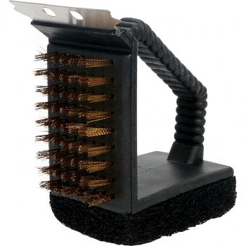 Copper Wire Sponge Grill Brush