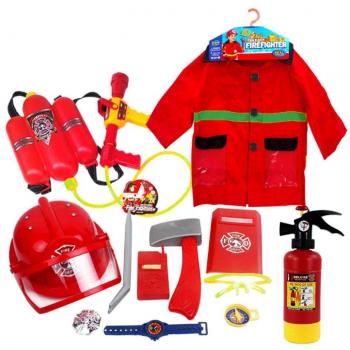 Ropa de Cosplay de Bombero para Pequeños