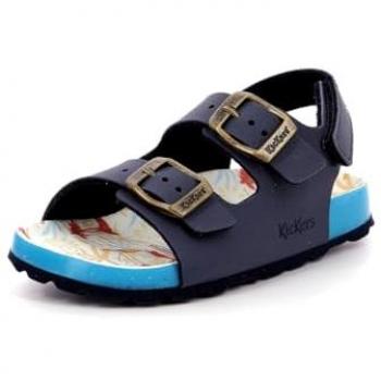 Mules à scratch plate enfant KICKERS Sunyva