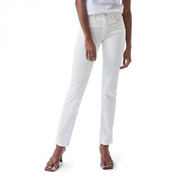 Salsa Stretch Jeans Damen 126821 Beige