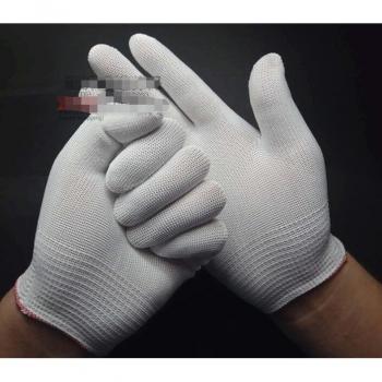 13-Pin Thin Nylon Gloves for Electronics