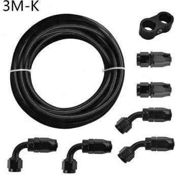 Manguera de Aceite 6AN 3M con Adaptadores