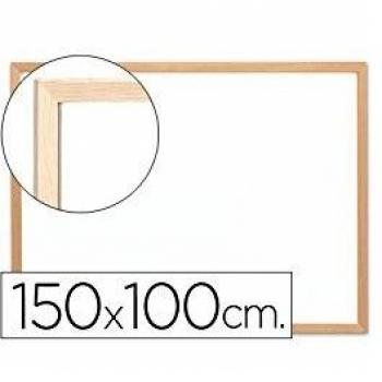 Pizarra Laminada Q-Connect 150x100 cm con Marco de Madera