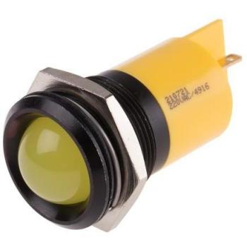 LED voyant couleur jaune RS Pro – 22 mm de diamètre – 230 V CA