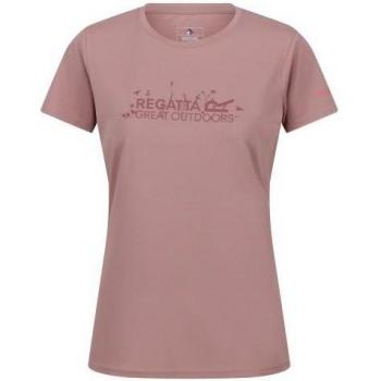 T-shirt rosa polveroso Fingal VII donna Regatta