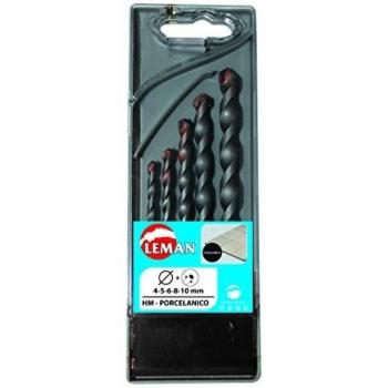 Brocas para porcelanato Leman 5 brocas