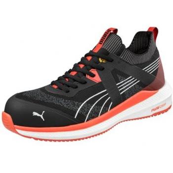 Puma Scarpe per Lavoro S1PS Turbo Black/Red Low (S1P, 40)