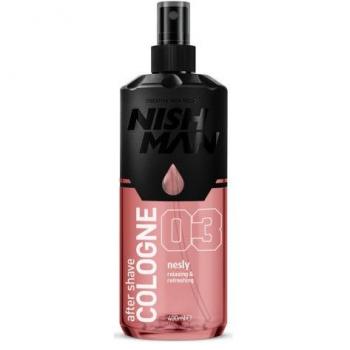 Nishman Nesly Creamy Heliotrope & Hibiscus Aftershave 400ml
