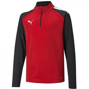 Puma Maglietta Training Unisex TeamLIGA 1/4 Zip Rosso 176