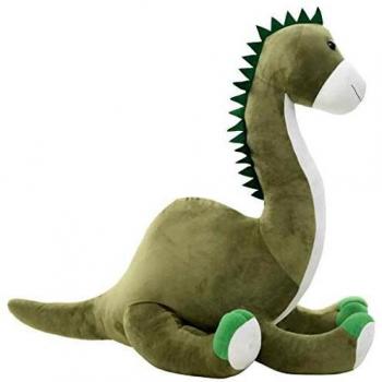 VidaXL Dinosaur Brontosaurus Cuddly Toy Plush Green