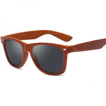 Gafas de sol estilo Vintage en madera para ambos sexos
