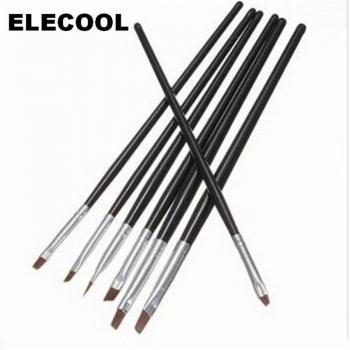 ArteNail 7U – Kit de Pinceles y Polvo UV