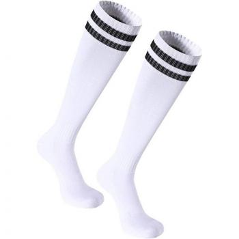 1 Paar Knie-Leggings Socken für Sport, Baumwolle, Fußball und Baseball
