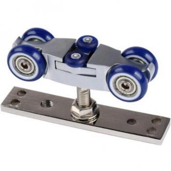 Bifold Door Hardware Wooden Sliding Door Pulley Furniture Hardware Wheel Barn Door Roller Wall Door Folding Door Roller