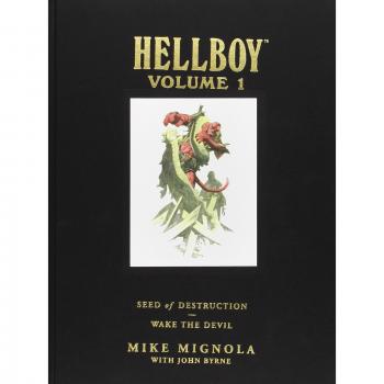 Hellboy Library Edition Volume 1 Seed of Destruction and Wake the Devil Hellboy