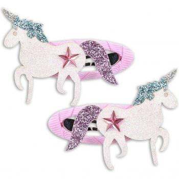 2 Pcs Flower and Bird Hairpins for Children