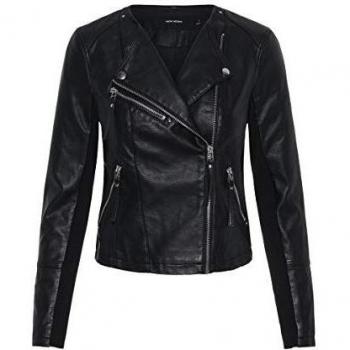 Colete de Couro Feminino VMRIA FAV