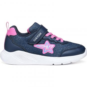 Geox J SPRINTYE GIRL Freizeitschuh mit Glitzerstern