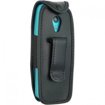 Etui cuir noir à clip pour Nokia 3210 (édition 2024)