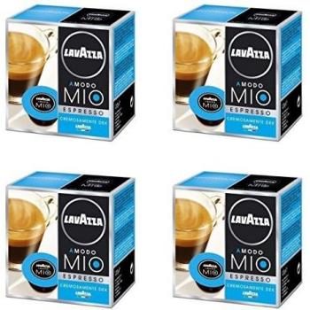 Lavazza Café Cremosamente Dek Tueste Medio Aroma Intenso Descafeinado Selección 100% Arabica Pack 16 Cápsulas