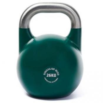 Kettlebell de Competición 26 Kg Verde Oscuro Mate