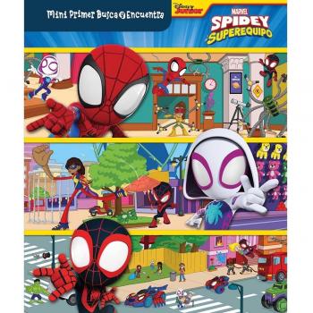 MINI MI PRIMER BUSCA Y ENCUENTRA SPIDEY Y SU SUPER EQUIPO MM1LF.