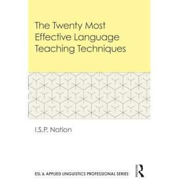 The Twenty Most Effective Language Teaching Techniques (Esl & Applied Linguistics Professional)