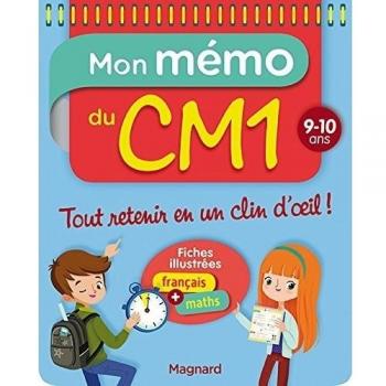 Mon Memo du CM1 9 10 Ans