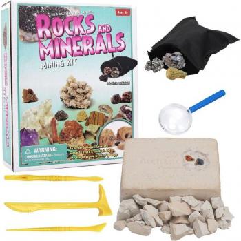 Set de découverte de gemmes et minéraux