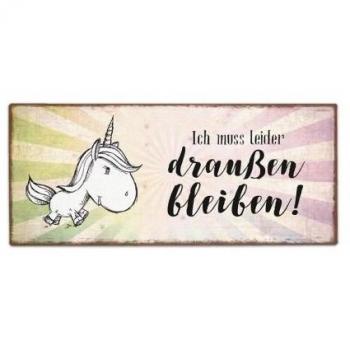 Mehrfarbiger Kunststoff-Schild 1010759510 – 5 × 2 cm, für Dich