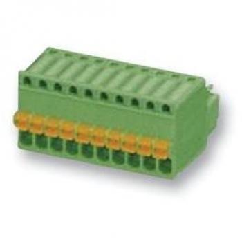 Phoenix Contact Kabelbuchse, RM 2.5mm, 4-pol, Elektronikkabel + Stecker, Grün