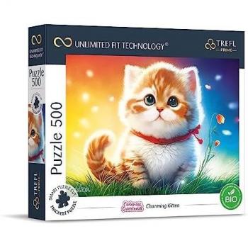 Trefl 500 Teile Puzzle Charmantes Kätzchen
